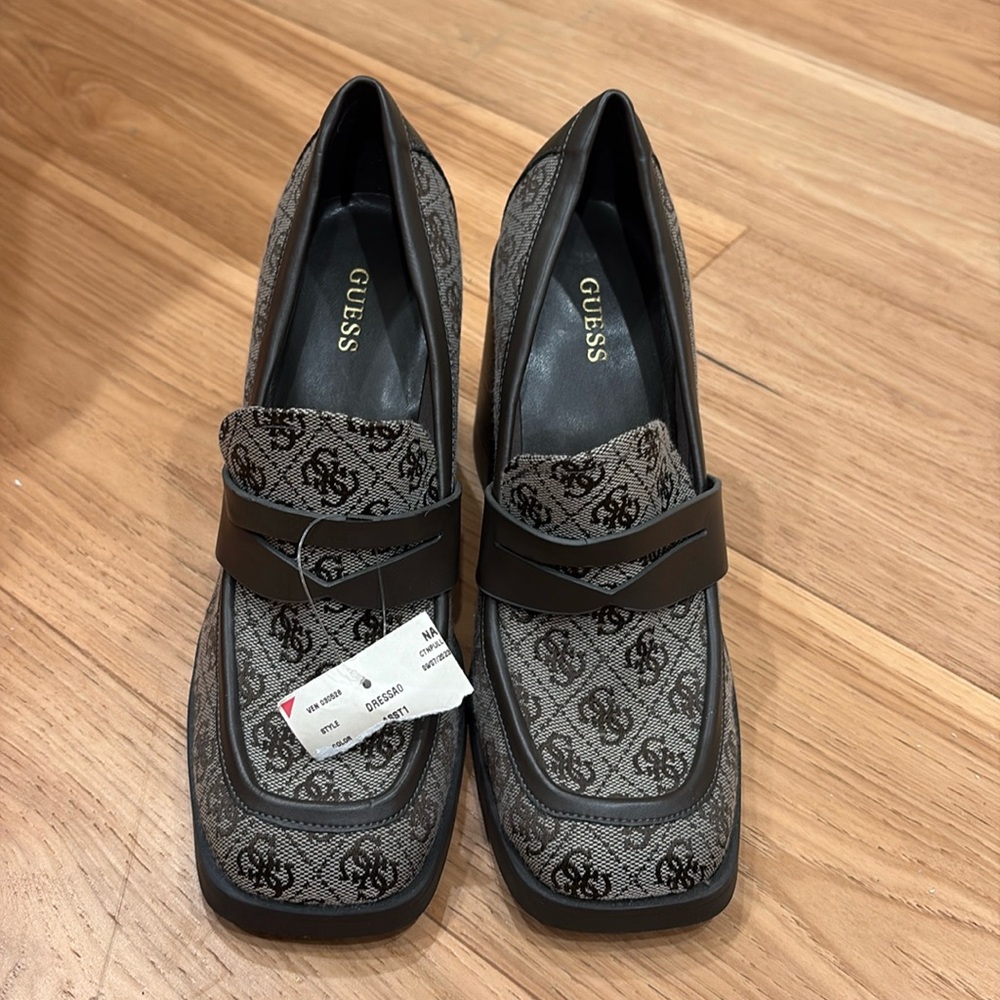 GUESS loafer heels